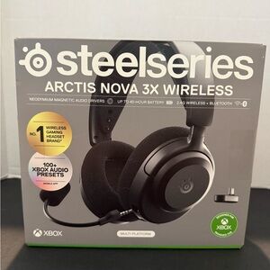SteelSeries Arctis Nova 3X Wireless Headset - Black